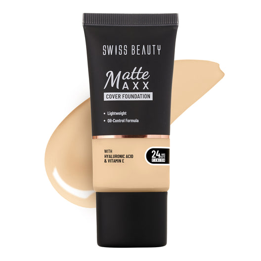Swiss Beauty Matte Maxx Foundation 03 - Light Warm|30 gms|MRP 349