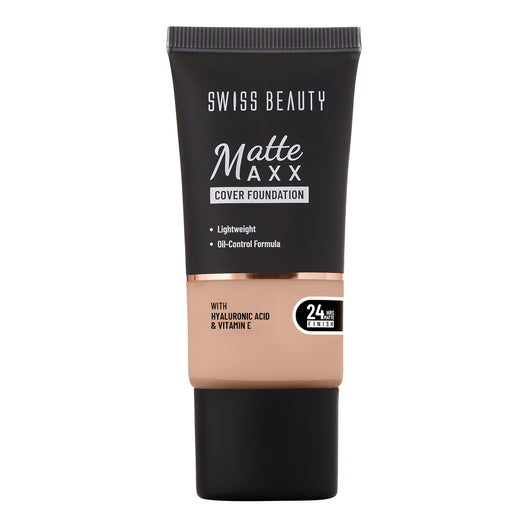 Swiss Beauty Matte Maxx Foundation 05 - Neutral Sand|30 gms|MRP 349