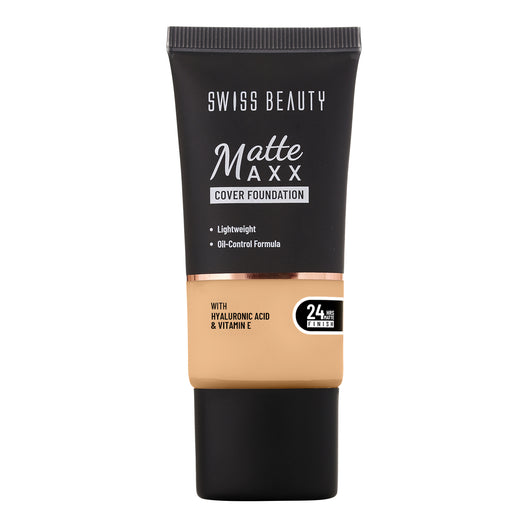 Swiss Beauty Matte Maxx Foundation 06 - Deep Warm|30 gms|MRP 349