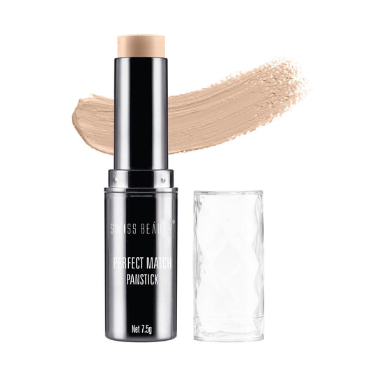 Swiss Beauty Perfect Match Panstick 03 Nude|7.5 gms|MRP 299