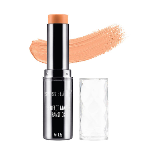 Swiss Beauty Perfect Match Panstick 06 Medium Orange|7.5 gms|MRP 299