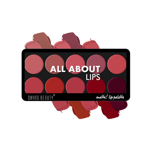Swiss Beauty Matte Lip Palette 01|12 gms|MRP 469