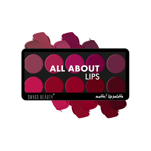 Swiss Beauty Matte Lip Palette 02|12 gms|MRP 469