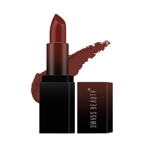 Swiss Beauty HD Matte Lipstick 11 Chocolava|3.5 gms|MRP 399