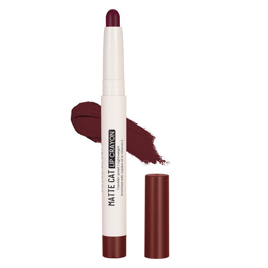 Swiss Beauty Matte Cat Lip Crayon 24 Cushy Evening|1.5 gms|MRP 299