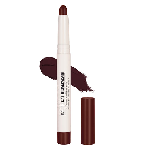 Swiss Beauty Matte Cat Lip Crayon 26 Wine Berry|1.5 gms|MRP 299