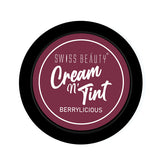 Swiss Beauty 3-in-1 Lip and Cheek Cream N' Tint 01 Berrylicious|8 gms|MRP 219
