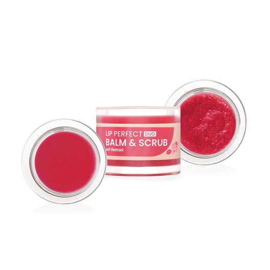 Swiss Beauty Lip Perfect Duo Balm & Scrub Beetroot|7 gms|MRP 299