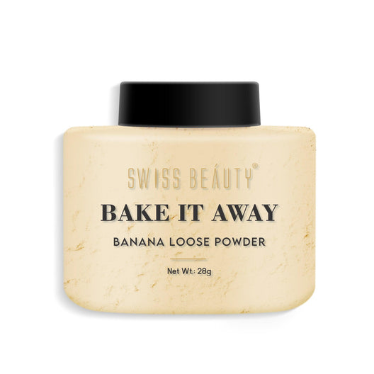Swiss Beauty Bake It Away Loose Powder 01 Banana|28 gms|MRP 329
