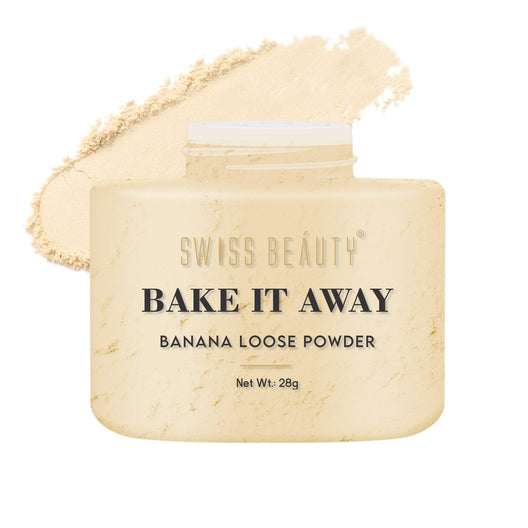 Swiss Beauty Bake It Away Loose Powder 01 Banana|28 gms|MRP 329