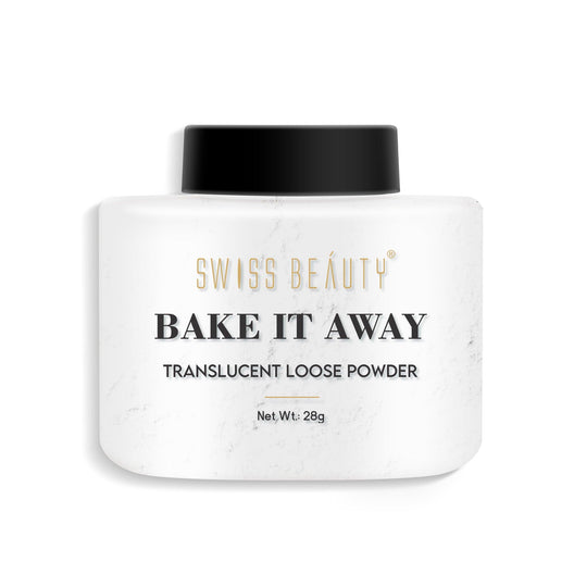 Swiss Beauty Bake It Away Loose Powder 02 Translucent|28 gms|MRP 329