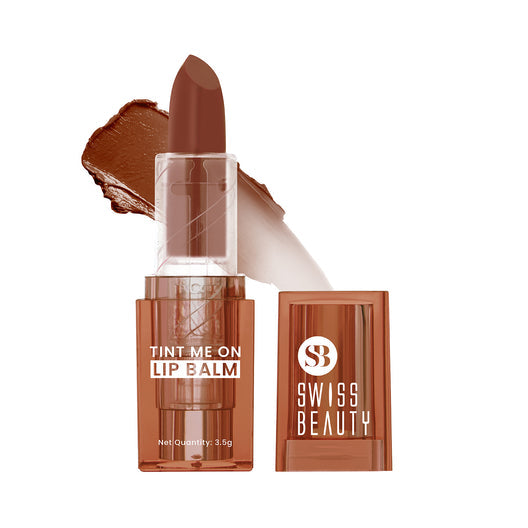 Swiss Beauty Tint Me On Lip Balm � Mauve Muffin|3.5 gms|MRP 249
