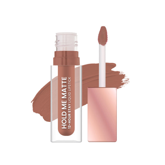 Swiss Beauty Hold Me Matte Liquid Lipstick 02 Please Me Nude|4.5 ml|MRP 429