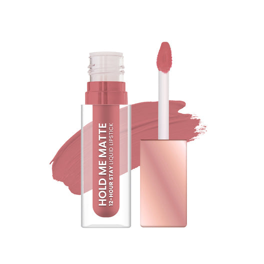 Swiss Beauty Hold Me Matte Liquid Lipstick 04 Squeeze Me Pink|4.5 ml|MRP 429