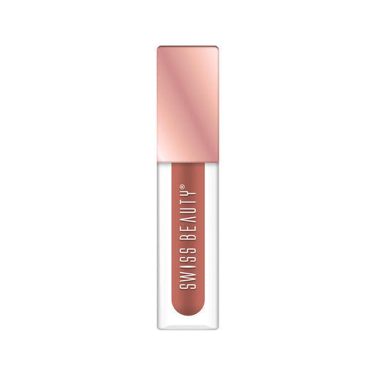 Swiss Beauty Hold Me Matte Liquid Lipstick 05 Lusty Rusty|4.5 ml|MRP 429