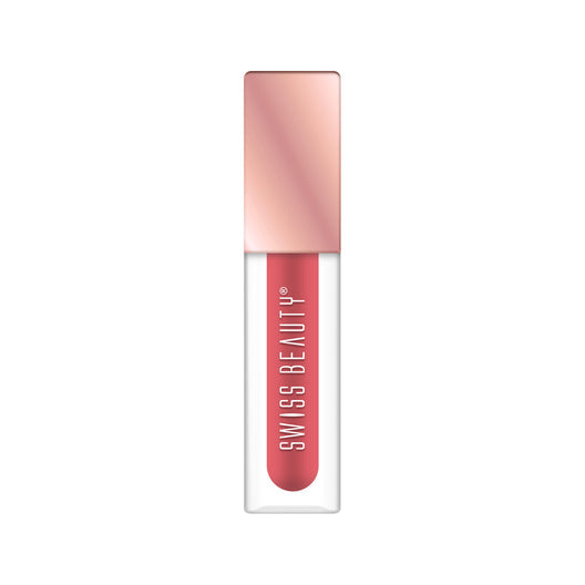 Swiss Beauty Hold Me Matte Liquid Lipstick 06 Seductively Blush|4.5 ml|MRP 429