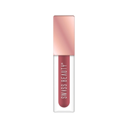 Swiss Beauty Hold Me Matte Liquid Lipstick 13 Mauve Tonight|4.5 ml|MRP 429