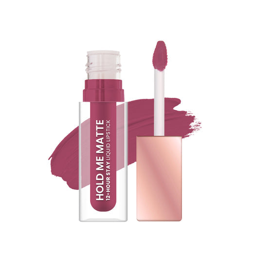 Swiss Beauty Hold Me Matte Liquid Lipstick 15 Roughly Plum|4.5 ml|MRP 429