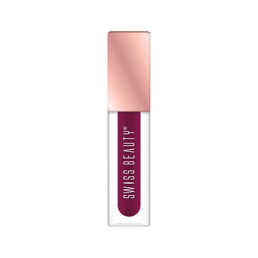 Swiss Beauty Hold Me Matte Liquid Lipstick 19 Berrylicious|4.5 ml|MRP 429