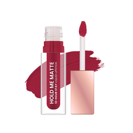 Swiss Beauty Hold Me Matte Liquid Lipstick 22 Romance Red|4.5 ml|MRP 429
