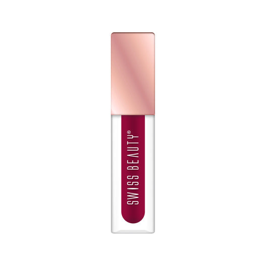 Swiss Beauty Hold Me Matte Liquid Lipstick Passionate Red|4.5 ml|MRP 429