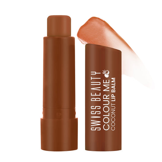 Swiss Beauty Colour Me Lip Balm � 02 Coconut Blast|4.5 gms|MRP 169