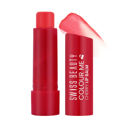 Swiss Beauty Colour Me Lip Balm � 04 Cherry Pop|4.5 gms|MRP 169