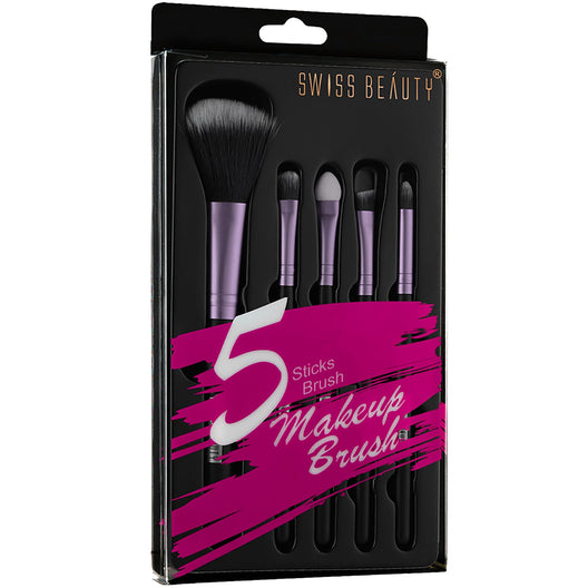 Swiss Beauty Make-up Brushes 03 Purple| |MRP 399