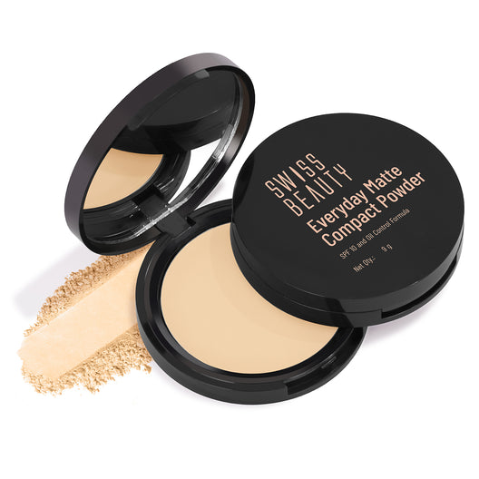 Swiss Beauty  Airbrush Finish Compact 03 Vanilla|9 gms|MRP 229