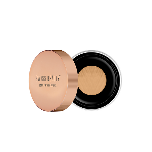 Swiss Beauty Ultra Fine Matte Loose Finish Powder 04 Medium Deep|10 gms|MRP 499