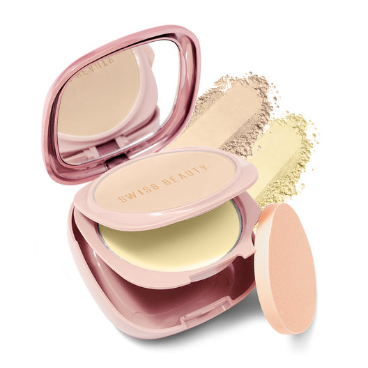 Swiss Beauty Matte & Set Duo Compact 03 - Sand|20 gms|MRP 399
