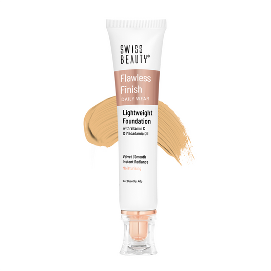 Swiss Beauty Daily Wear Lightweight Foundation 04 Natural-Nude|40 gms|MRP 329