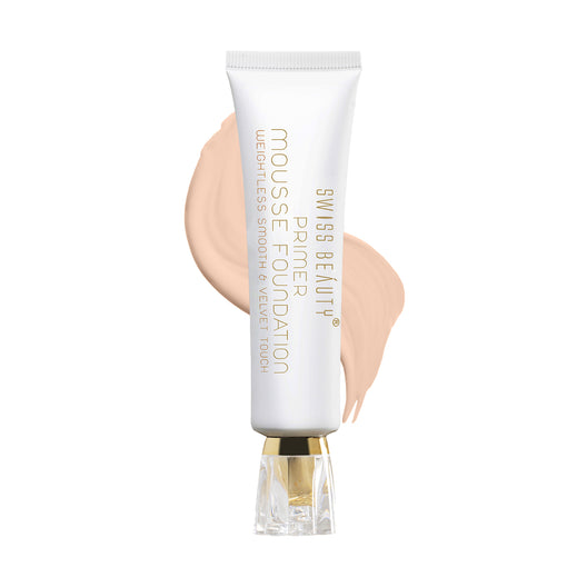 Swiss Beauty Primer Mousse Foundation 04 Natural-Nude|30 ml|MRP 499
