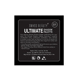 Swiss Beauty Ultimate Eyeshadow Palette 01|6 gms|MRP 329