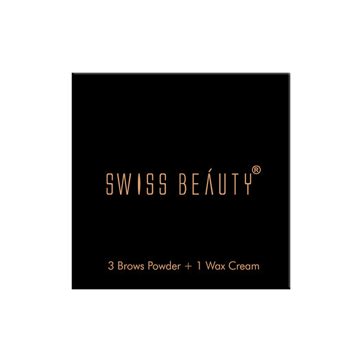 Swiss Beauty 3-in-1 Eyebrow Palette 01|5 gms|MRP 349