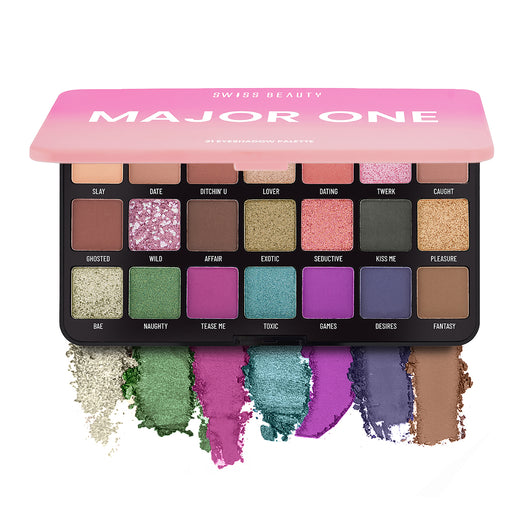 Swiss Beauty Major One Eyeshadow Palette|20 gms|MRP 1049