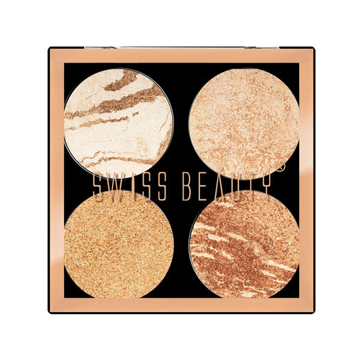 Swiss Beauty Highlighter Palette 01|10 gms|MRP 449