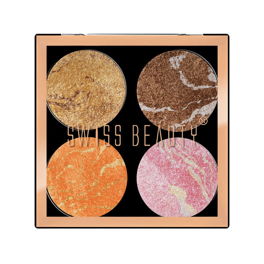 Swiss Beauty Highlighter Palette 04|10 gms|MRP 449