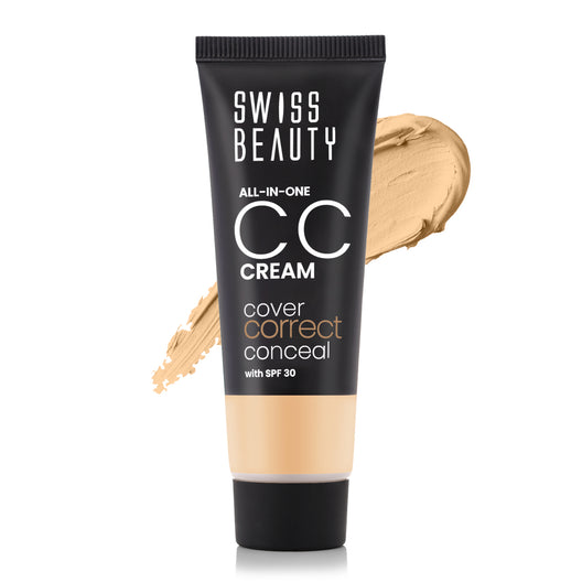 Swiss Beauty All-In-One Lightweight Cc Cream 03 - Fair Natural|25 gms|MRP 349