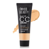 Swiss Beauty All-In-One Lightweight Cc Cream 04 - Light Beige|25 gms|MRP 349