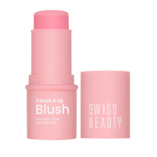Swiss Beauty Cheek It Up Blush 01 High On Pink|8 gms|MRP 399