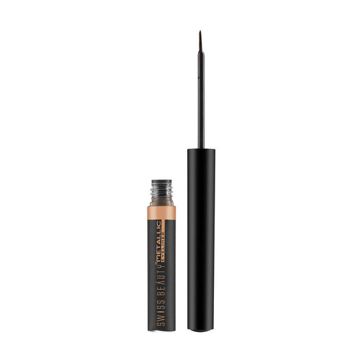 Swiss Beauty Metallic Eyeliner 05 Black|3.2 ml|MRP 349