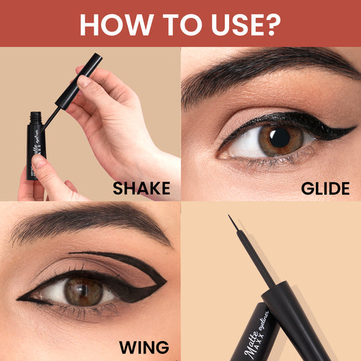 Swiss Beauty Matte Maxx Eyeliner|4 gms|MRP 269