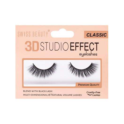 Swiss Beauty 3D Studio Effect Eyelashes 17 Classic| |MRP 129