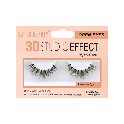 Swiss Beauty 3D Studio Effect Eyelashes 06 Open-Eyes| |MRP 169