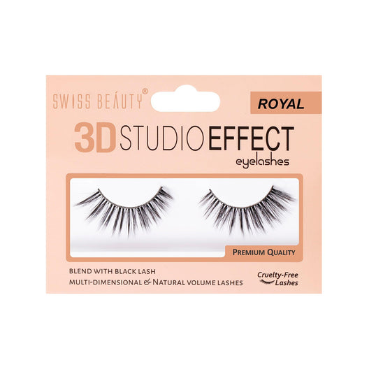 Swiss Beauty 3D Studio Effect Eyelashes 16 Royal| |MRP 129