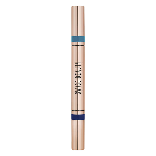 Swiss Beauty Chrome & Matte Twin Eyeshadow � 02 Aqua Moon|2 gms|MRP 399