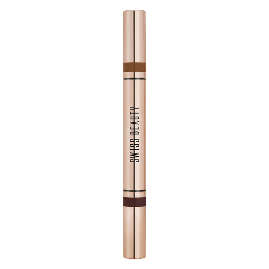Swiss Beauty Chrome & Matte Twin Eyeshadow � 03 Cinnamon Crush|2 gms|MRP 399