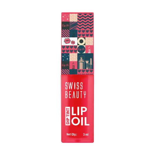Swiss Beauty Dip Tint Lip Oil � 02 Dragon Fruit|3 ml|MRP 299