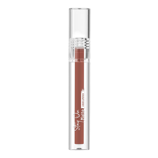 Swiss Beauty Stay On Matte Liquid Lipstick � Brown Syrup|0.2 gms|MRP 329